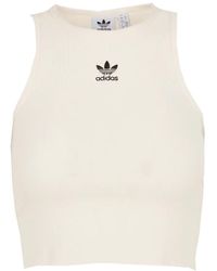 adidas - Top With Logo - Lyst