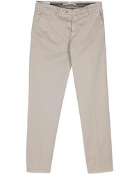 Luigi Bianchi - Trousers With Logo - Lyst