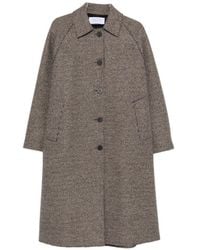 Harris Wharf London - Wool And Cashmere Blend Coat - Lyst