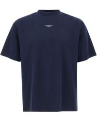 Drole de Monsieur - Short-Sleeve Logo-Print T-Shirt By - Lyst