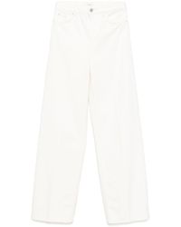 TOTEME - Wide Leg Denim Jeans - Lyst