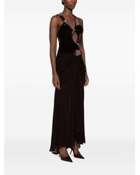 Zimmermann - Valiant Draped Long Dress - Lyst