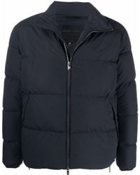 Emporio Armani - Nylon Short Down Jacket - Lyst