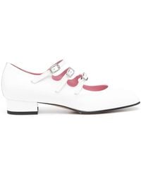 CAREL PARIS - Ariana Patent Leather Ballet Flats - Lyst