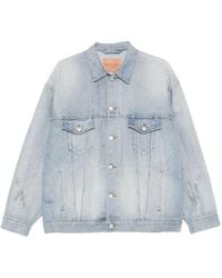 Balenciaga - Denim Cotton Jacket - Lyst