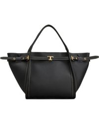 Tod's - Small Leather Tote Bag - Lyst