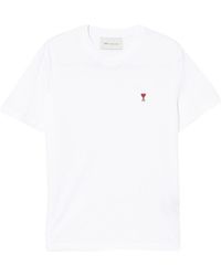 Ami Paris - T-Shirt With Logo - Lyst