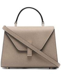 Valextra - Iside Micro Leather Handbag - Lyst