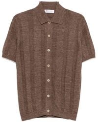 Brunello Cucinelli - Linen And Cotton Blend Cardigan - Lyst