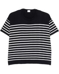 C.t. Plage - Striped Cotton Sweater - Lyst