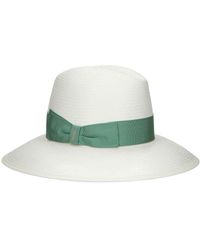 Borsalino - Claudette Straw Panama Hat - Lyst