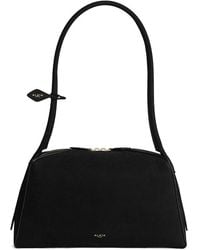 Alaïa - Le Bouledogue Nubuck Shoulder Bag - Lyst