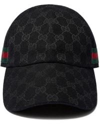 Gucci - Web Detail Gg Baseball Cap - Lyst