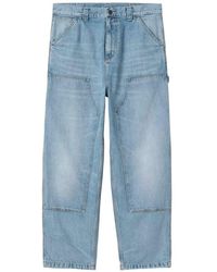 Carhartt - Denim Cotton Jeans - Lyst