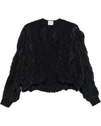 Alysi - Giacca Bomber Arricciata - Lyst