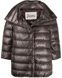 Herno - Aminta Nylon Cape - Lyst