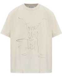 Our Legacy - Box Graphic-Print T-Shirt - Lyst