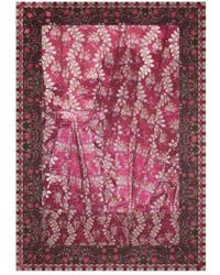 Pierre Louis Mascia - Printed Silk And Cotton Scarf - Lyst