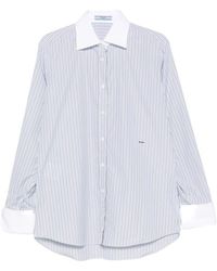 Prada - Camicia A Righe - Lyst