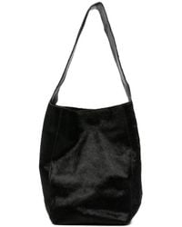 Alysi - Leather Bucket Bag - Lyst