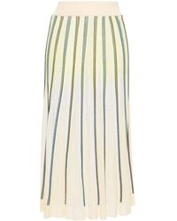 Forte Forte - Inlay Knit Long Pencil Skirt - Lyst