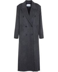Frankie Shop - Gaia Wool Double-Breasted Coat - Lyst