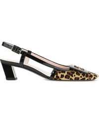 Roger Vivier - Belle Vivier Pony Slingback Pumps - Lyst