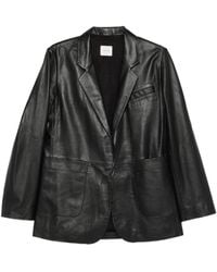 Alysi - Wool Single-Breasted Jacket - Lyst