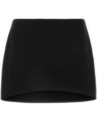 Givenchy - Wool Mini Skirt - Lyst