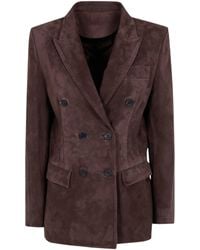 Seventy - Double-Breasted Tailored Blazer - Lyst