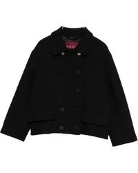 Gucci - Wool Tweed Double-Breasted Blazer - Lyst