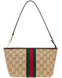 Gucci - Borsa Mini Gg Web - Lyst