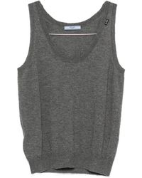 Prada - Cashmere Tank Top - Lyst