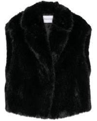 Stand Studio - Kinley Faux Fur Vest - Lyst