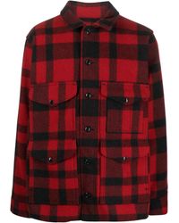 Filson - Mackinaw Wool Plaid Print Jacket - Lyst