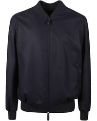 Giorgio Armani - Zipped Jacket With Pockets - Lyst