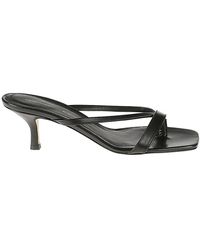 Liviana Conti - Leather Thong Mules - Lyst