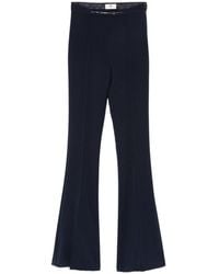 Elisabetta Franchi - Flared Trousers - Lyst