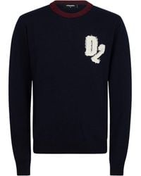 DSquared² - Long-Sleeve T-Shirt With Logo - Lyst
