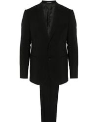 Emporio Armani - Wool Single-Breasted Suit - Lyst