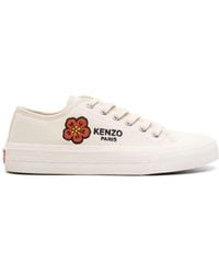 KENZO - Boke Flower Canvas Sneakers - Lyst