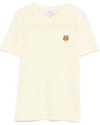 Maison Kitsuné - Fox Head Cotton T-Shirt - Lyst