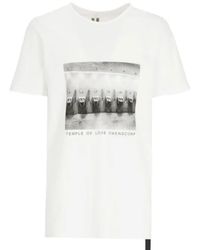 Rick Owens - Printed T-Shirt - Lyst