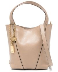 Chloé - Spin Small Leather Tote Bag - Lyst