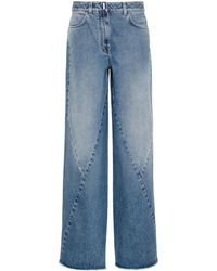 Givenchy - Wide Jeans - Lyst