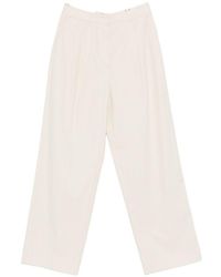 DUNST - Cotton Blend Chino Trousers - Lyst