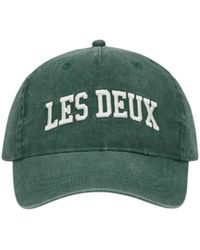 Les Deux - Collage Washed Soft Baseball Cap - Lyst