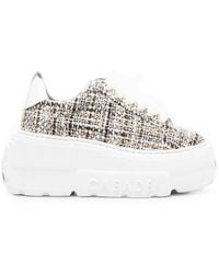 Casadei - Nexus Bouclé Sneakers - Lyst