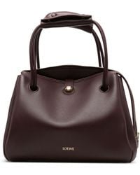Loewe - Madrid Medium Leather Handbag - Lyst