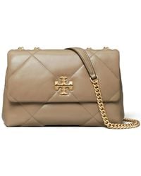 Tory Burch - Kira Diamond Leather Shoulder Bag - Lyst